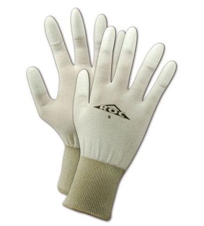 MAGID ROC Scratch-Resistant Fingertip Work Gloves, 12 Pair, PU58 - size: 6/XS, style: 12 Pairs