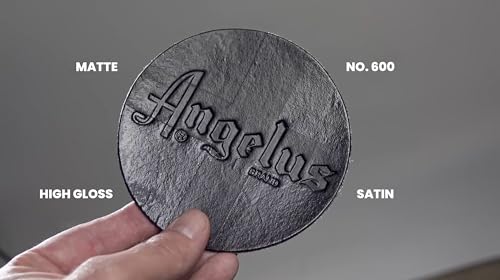 Angelus Matte Acrylic Finisher 4 fl oz – Flexible Clear Coat for Leather Shoes, Bags, Jackets & Accessories, Matte Acrylic Sealer Varnish for Leather Craft & Restoration. No. 620
