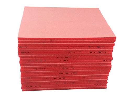 5-1/2 x 4-1/4 x 3/16 Inch Sanding Sponges, Very Fine 320-400 Grit Sponge Sanding Pads with Aluminum Oxide Side, 10 Pack Flexible Contour Sand Sponge for Wood, Auto Paint, Plastics & Metal Sander - color: 320 Grit, size: 10 Pack