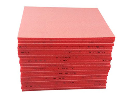 5-1/2 x 4-1/4 x 3/16 Inch Sanding Sponges, Very Fine 320-400 Grit Sponge Sanding Pads with Aluminum Oxide Side, 10 Pack Flexible Contour Sand Sponge for Wood, Auto Paint, Plastics & Metal Sander - color: 320 Grit, size: 10 Pack
