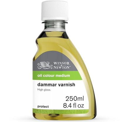 Winsor & Newton Professional Dammar Varnish, 250ml (8.4-oz) Bottle - color: Dammar Varnish, style: 8.4-oz Bottle