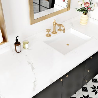 Matte White Marble Contact Paper Peel and Stick Marble Countertop - color: White, size: 15.7" x 78.7"