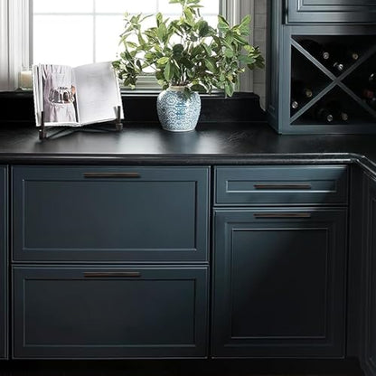 FILTA 10 Pack 7.5 Inch(192mm) Hole Centers Oil Rubbed Bronze Cabinet Pulls,Stylish Kitchen Cabinet Handles Zinc Alloy Cabinet Hardware for Cabinets Cupboard Handles Drawer Pulls - color: Oil Rubbed Bronze, size: 7.5" Hole Center, style: 10pack
