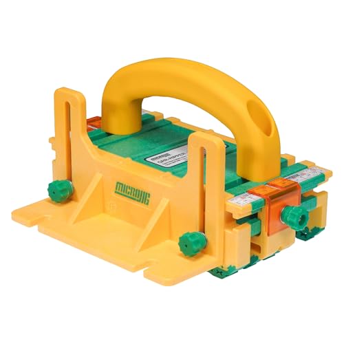 MICROJIG GRR-RIPPER Air Table Saw Push Block, Woodworking Safety Tool, Enhanced Grip, Router and Jointer Compatible - style: Air