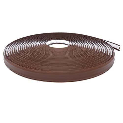 InstaTrim Flexible, Self-Adhesive Caulk Strip Sealant, 3/4" x 50', Brown - color: Dark Brown, size: 3/4 in x 50 ft
