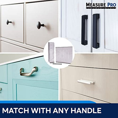 MeasurePro Cabinet Door & Drawer Hardware Installation Template Kit Made in The USA
