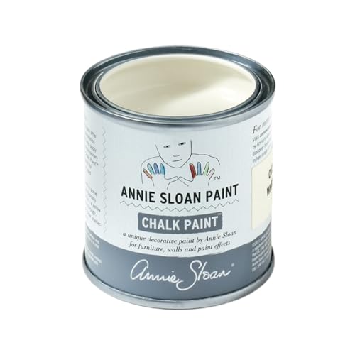 Annie Sloan Chalk Paint® (Old White, 120 ml/4.06 Fl Oz) a unique decorative paint for furniture, cabinets and home décor with no sanding or priming - color: Old White, size: 4 Fl Oz (Pack of 1)