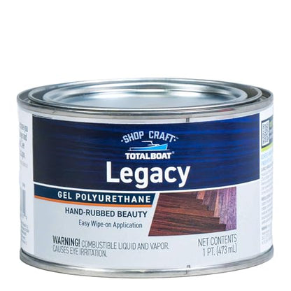 TotalBoat Legacy Wipe-On Polyurethane Wood Finish - Satin Pint
