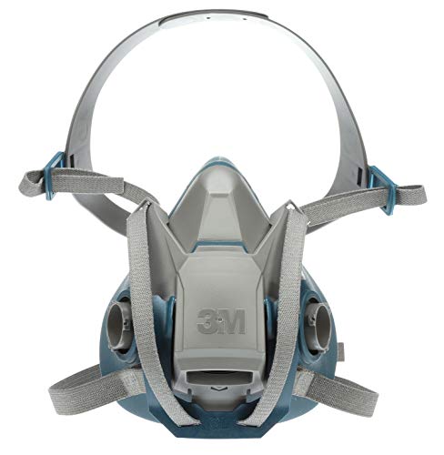 3M Rugged Comfort Quick Latch Half Facepiece Reusable Respirator - size: 1 Count (Pack of 10), style: Medium
