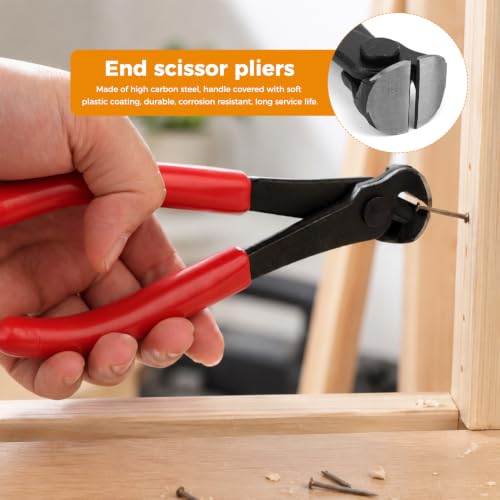 5Pcs Upholstery and Construction Staple Remover Tools with Nail Puller Pliers,Staple Puller,Tack Lifter,Fastener Remover,Tack Puller Nail Remover Tool for Furniture Floor Wall Wooden Case Car Photo