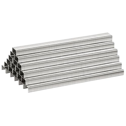 meite T50 Stainless Steel Staples Marine, 1/4 Inch Heavy Duty Staples for Staple Gun - 1512 Counts, 20 Gauge 3/8 Inch Crown T50 Upholstery Staple for Marine Applications - size: 1/4 Inch, style: 1 Pack (1,512 Counts)