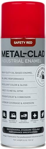 1 Can Aerosol Spray Paint (Gloss Safety Red) 5-S-2614 - color: Gloss Safety Red, size: 11 Fl Oz (Pack of 1)