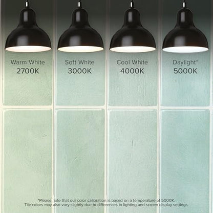 Smart Tiles Peel and Stick backsplash, Stacked Teal, 11.43"x9" - color: Teal
