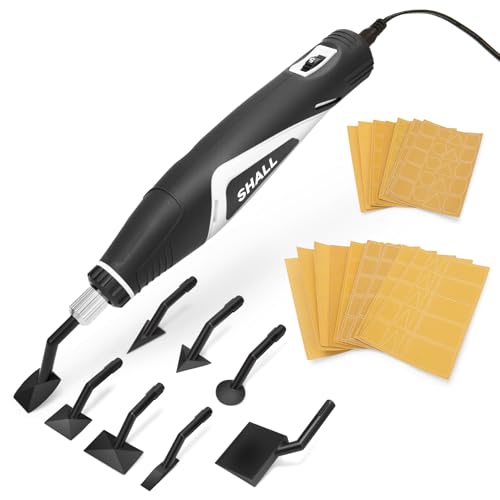 SHALL Mini Pen Sander, Electric Reciprocating Sander w/ 4 Adjustable Speeds