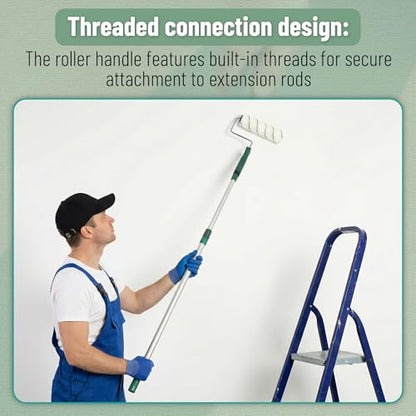 Bates- Paint Roller Frame, 9 Inch, 2 Pack Roller Handle