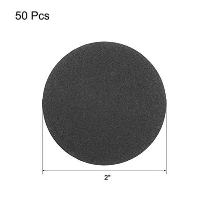 uxcell 2-Inch Hook and Loop Sanding Disc 320 Grit 50 Pcs - size: 320 Grit