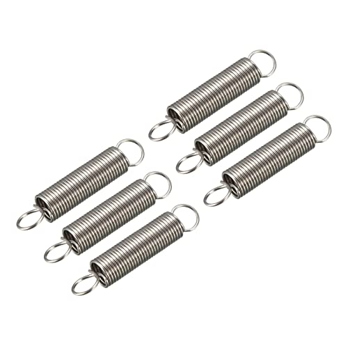 METALLIXITY Extension Spring (0.4x4x20mm/0.016"x0.16"x0.79") 10Pcs - size: 0.016"x0.16"x0.79"