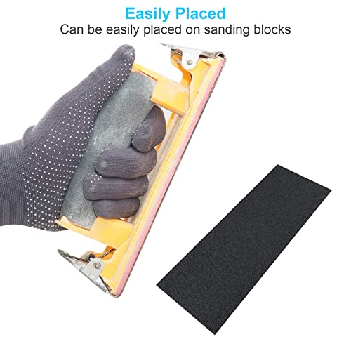 48 PCS Sandpaper 120-5000 Grit Wet Dry Sand Paper 9x3.6 for Wood Metal Car