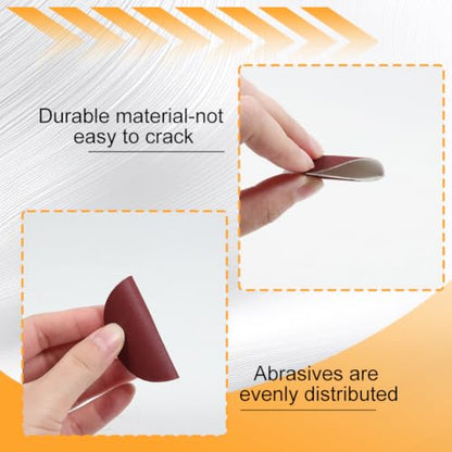 SPEEDWOX 100PCS 2" 800 Grit Sanding Discs, Hook and Loop No Hole Sandpaper - style: 800 Grit