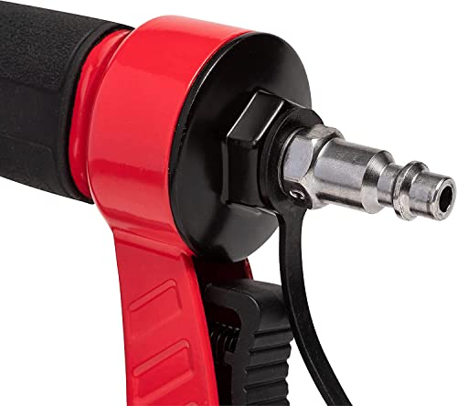 Arrow PT50 Oil-Free Pneumatic Staple Gun,Professional Heavy-Duty Stapler for Wood,Upholstery,Carpet,Wire Fencing,Fits 1/4”,5/16”,3/8",1/2",9/16” Staples,Red,(Pack of 3) - size: 1 Unit (Pack of 3)