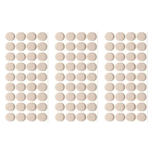 Furnigear Felt Furniture Pads for Hardwood Floors - Self Adhesive Chair Felt Pad, Floor Protector for Furniture Feet, Furniture Sliders Moving Furniture Smoothly, Anti Scratch 108 Pcs 5/8" Round Beige - color: Beige - Round, size: 5/8" Round 108pcs