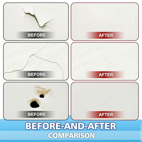 Drywall Repair Kit, 10.6oz Drywall Hole Patch Repair Kit Wall Patch Repair