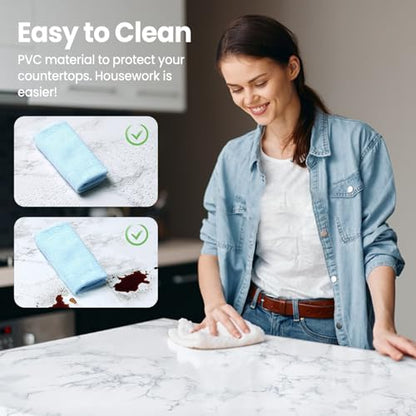 Abyssaly Marble Contact Paper, White Gray Faux Marble Wallpaper, Self Adhesive Removable Counter Top Peel and Stick Waterproof for Kitchen Backsplash with Scraper, Paper Cutter 15.7" X 118" - color: Gray, size: 15.7" x 118"