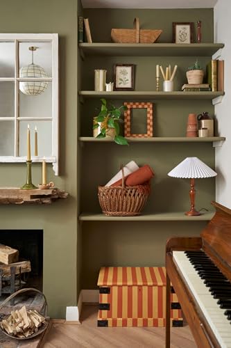 Annie Sloan Wall Paint (Olive, 4 Fl Oz Tester) - color: Olive, size: 4 Fl Oz (Pack of 1)