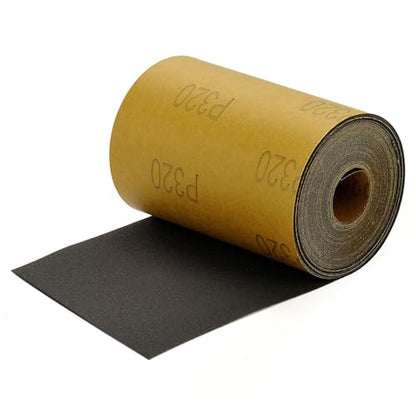 MAXMAN 320 Grit Sandpaper Roll,Silicon Carbide,Longboard Sandpaper for Wood - style: 320 Grit