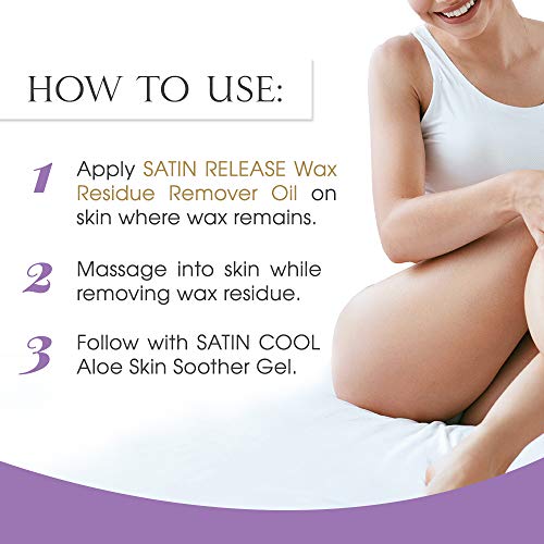 Satin Smooth Release Wax Residue Remover Oil, Post Wax Treatment, 16 oz - size: 16 Fl Oz (Pack of 1)