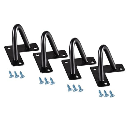 2 Inch Hairpin Legs,Small Metal Table Legs,Black Set of 4. - size: 2 INCH