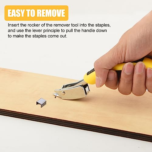 Upholstery Staple Gun Heavy Duty, 3 in 1 Staple Gun Kit with 1200 Staples