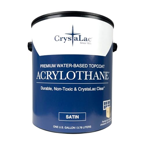 Crystalac, Acrylothane (Clear Satin, Gallon) - color: Clear Satin, size: 1 Gallon