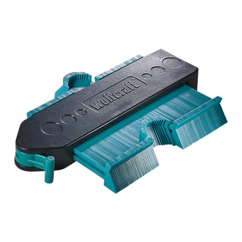 Wolfcraft 6949000 Konturenlehre Schwarz