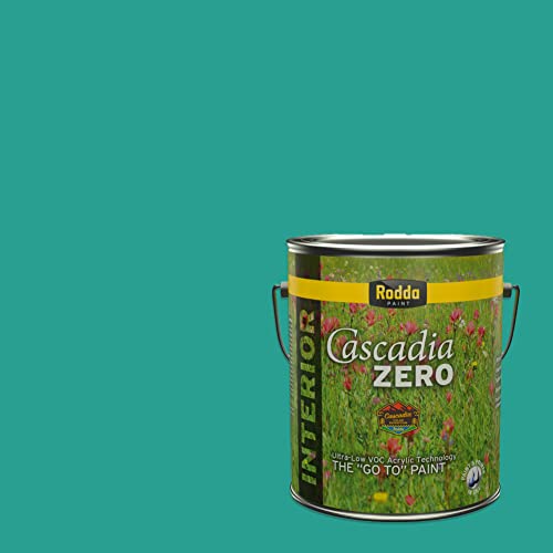 Rodda Paint CASCADIA ZERO Interior Semi-Gloss Paint & Primer in One, 1-Gallon, Meringue - color: Meringue, size: 128 Fl Oz (Pack of 1)