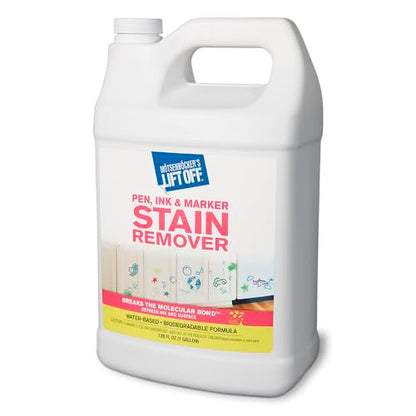 Motsenbocker's Lift Off Pen, Ink & Marker Stain Remover, 1 Gal - size: 128 Fl Oz (Pack of 1)
