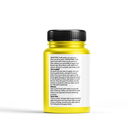 GRANOTONE Chalk Paint Citron 4.1 fl oz 120 ml - color: CITRON, size: 4.1 Fl Oz