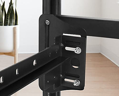 ZhouDaShu Bed Frame Brackets Adapter, Headboard Brackets for Metal Bed Frame,Headboard Attachment Kit,2Pcs Queen Bed Modification Plate - style: bed frame brackets for headboard