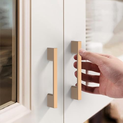 FILTA 10 Pack 3 Inch(76mm) Hole Centers Champagne Bronze Cabinet Pulls,Stylish Champagne Cabinet Pulls Zinc Alloy Cabinet Hardware for Cabinets Cupboard Handles Drawer Pulls - color: Champagne Bronze, size: 3" Hole Center, style: 10pack
