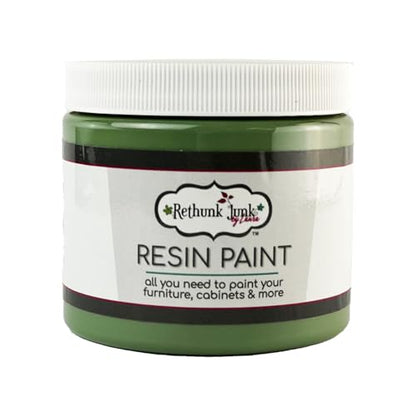 Rethunk Junk Resin Paint - 16 floz (Eucalyptus) - color: Eucalyptus