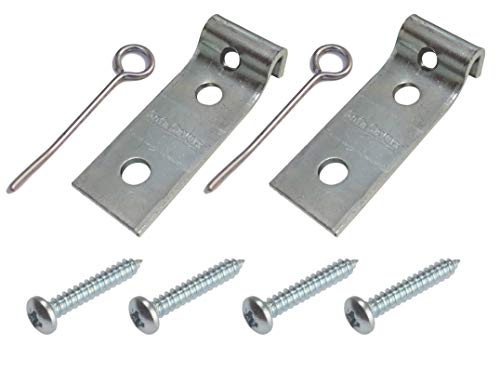 Taskar Sofa Zig Zag Spring Repair Brackets (2 Pack) - size: Quantity: 2 Kits