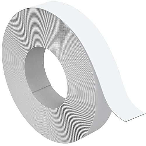 Melamine Edge Banding, 1/2 inch x 100ft roll of Veneer White Edge Banding Pre-glued, Real Wood Tape for Cabinet Repair & Furniture Restoration - color: White, size: 1/2"x 100ft