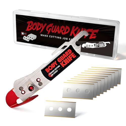 NEWISHTOOL Vinyl Backing Cutter Bodyguard Knife Back Paper Slitter Tool