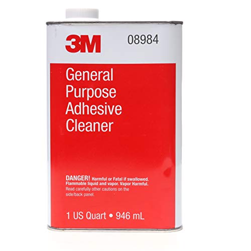 3M GENERAL PURPOSE ADHESIVE CLEANER, 08984, 1 QUART, 6 PER CASE
