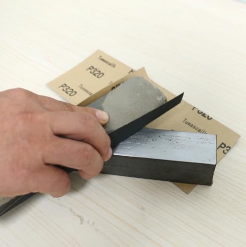 30Pcs 9 x 3.6 Inchs 320 Grit Wet and Dry Handmade Universal Sanding Sheets, Suitable for Woodworking Furniture/Automobiles/Metal/Lacquer Polishing Sandpaper - style: 320 Grit