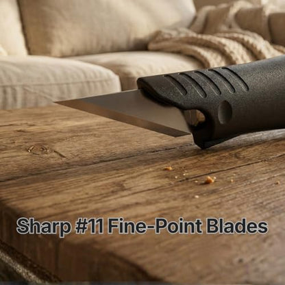 Precision Craft Knife, #11 Blade Storage, 3-Pack Black - color: Black*3pcs