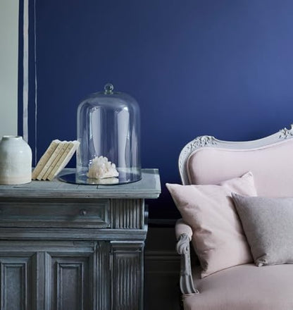 Annie Sloan Wall Paint (Napoleonic Blue, 4 Fl Oz Tester) - color: Napoleonic Blue, size: 4 Fl Oz (Pack of 1)