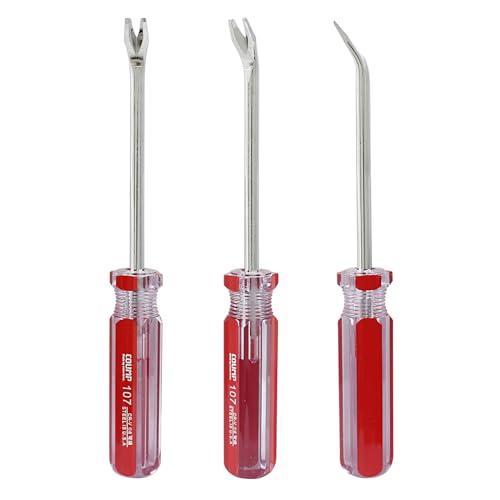 3Pcs 4mm Tack Lifter, Red - color: Red