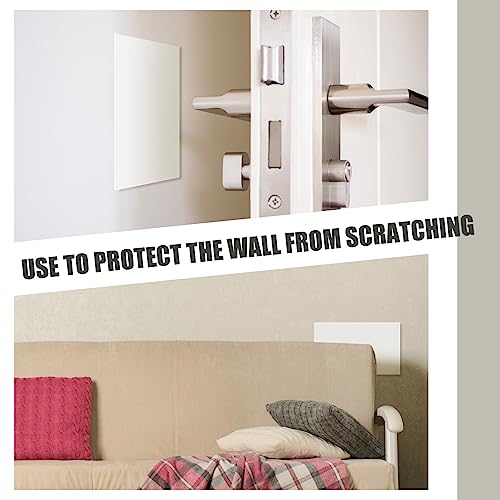 Frienda 10 Pcs Self Adhesive Rubber Wall Outlet Cover