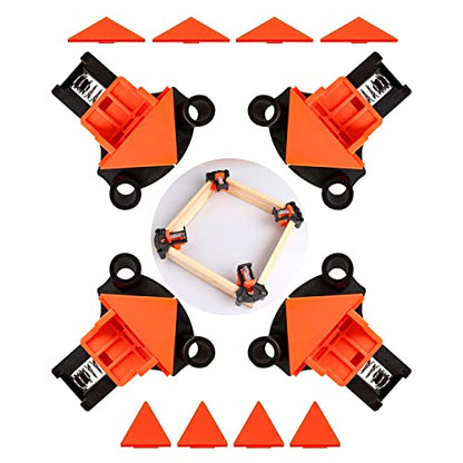 Corner Clamps for Woodworking 4PCS - 60/90/120 Degree Angle Clamps